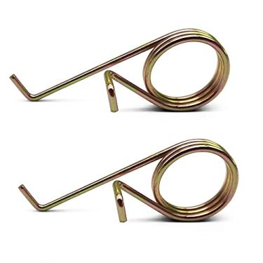 Imagem de Pacote com 2 molas de lâmina de trator de gramado esquerda 732-05151A para mola de torção MTD XT1 XT2 LX42 LT46 LT42 FAB CC C 600 CC600