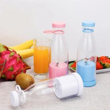 Imagem de Mini Liquidificador Portatil Garrafa Mixer Mini Juice Copo 300ml Recar