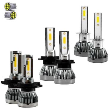 Imagem de Kit Ultra Led Vw Saveiro Cross G6/g7/g8 2013 à 2023 22000lm - Mix Auto