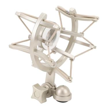 Imagem de Suporte de Microfone Antivibração, Suporte de Montagem de Choque de Gravação de Aranha Suporte de Choque Universal de Metal para TLM103 TLM193 TLM127 TLM170 MK4, Com Metal