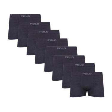 Imagem de Kit C/8 Cuecas Boxer Polo 781 Algodão Sem Costura - Sortido - POLO STA