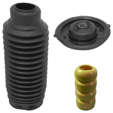 Imagem de Kit Coxim Batente Coifa Peugeot 307 308 408 Dianteiro - Newparts