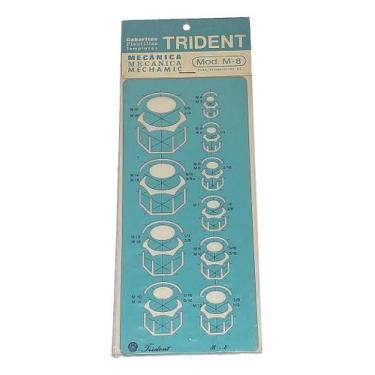 Imagem de Gabarito Trident Mecânica Isometria M-8