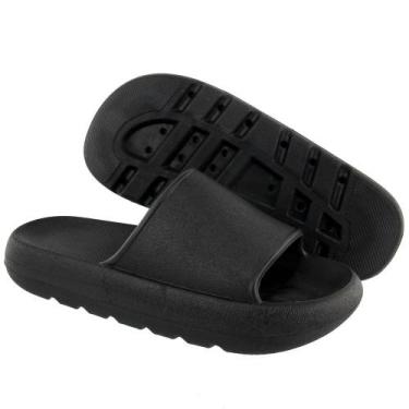Imagem de Chinelo Nuvem Confortavel Ortopedico Leve - Pettinari, 33/34, Preto