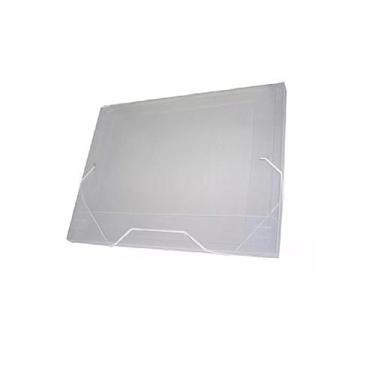 Imagem de Pasta Com Elástico Ofício Transparente Acp Fina Com 100 Uni.