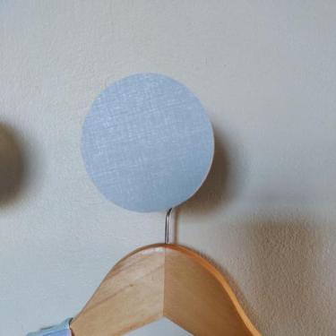 Imagem de 1 Gancho de parede pendurador Colorido MDF Bola - Souvenir Decor, Azul