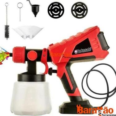 Imagem de Pulverizadora De Pintura Elétrica Pulverizador com Bico de Metal 800w 