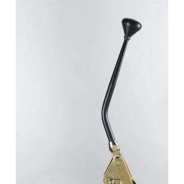 Imagem de Lokar XCOS6700CB câmbio operado por cabo preto de 30,48 cm com botão preto para transmissão GM 700