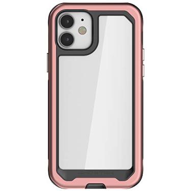 Imagem de Ghostek Capa Atomic Slim compatível com iPhone 12 e iPhone 12 Pro (6,1 polegadas) com amortecedor de alumínio leve e protetor super resistente para iPhone 12 5G e iPhone 12Pro 5G (2020) (rosa)