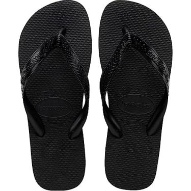 Imagem de Chinelo, Havaianas, Top, Criança Unissex, Preto, 23/24