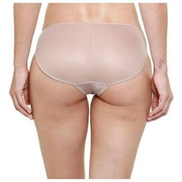 Imagem de Calcinha Empina Bumbum Com Enchimento Bolha - Moda Íntima, G, Bege