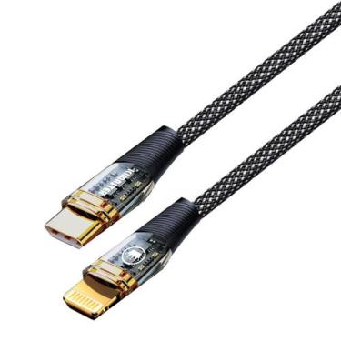 Imagem de Cabo Carregador Kimaster Type-C Lightning 30w - CB-827