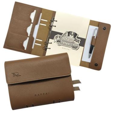 Imagem de Agenda Meu Pet 153-R Raffai Couros, Caramelo