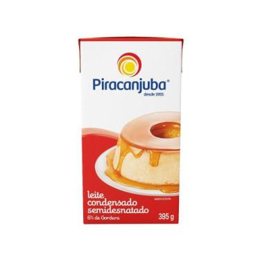 Imagem de Leite Condensado Semidesnatado Piracanjuba 395g