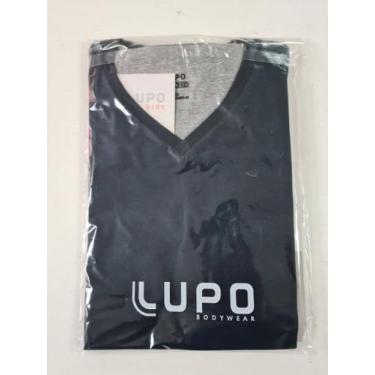 Imagem de Pijama Curto com Shorts Juvenil Algodão Lupo 20000-002., 14, Azul cinz