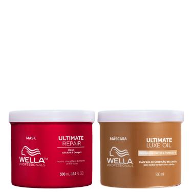 Imagem de Kit Wella Professionals Ultimate Repair Luxe Oil (2 Produtos)