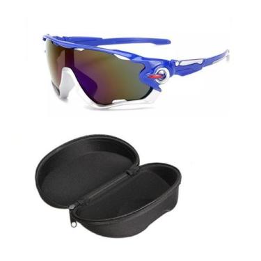 Imagem de Óculos Esportivo Bike Ciclismo com Proteção Uv400 + Estojo - Boutique 