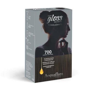 Imagem de Tonalizante Hidra Gloss 700 Louro Natural - Acquaflora
