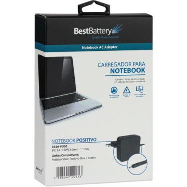 Imagem de Fonte Carregador para Notebook Positivo Q232 - BestBattery, 15 Watts