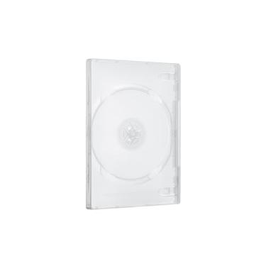 Imagem de MediaPack4All Capa única transparente de 14 mm (capacidade de um disco), capa de DVD única transparente para armazenamento de CD/DVD (5)