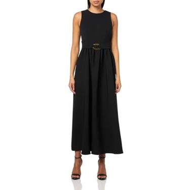 Imagem de Shoshanna Vestido feminino Jet Midnight Crepe Tatum, Jato, 42