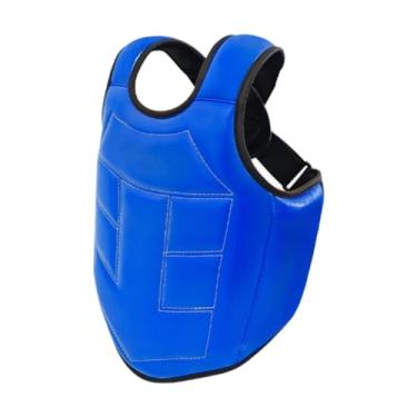 Imagem de Pegciuho Protetor de peito de boxe, equipamento de proteção, protetor de costela, , protetor de colete de taekwondo para esportes , S
