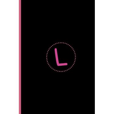 Imagem de Notebook: Personalized Initial Letter “L” Monogram Journal | Blank Ruled Notebook | For Women Men Boys Girls