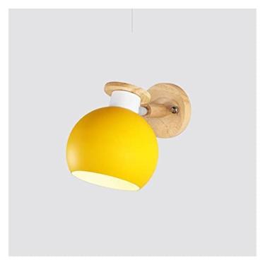 Imagem de Arandela moderna, luminária de parede, estilo luzes de parede de madeira compatíveis com iluminação interna para casa, iluminação de escada para quarto infantil, arandela moderna, luminárias