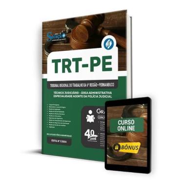 Imagem de Apostila TRT-PE 2024 - Técnico Judiciário - Área Administrativa - Espe