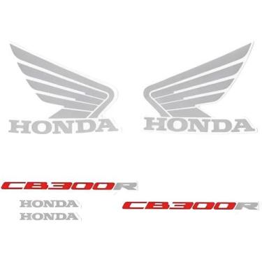 Imagem de Faixa Adesiva Completa Kit Completo CB 300 Cb300 Cores - S PARTS, Verm