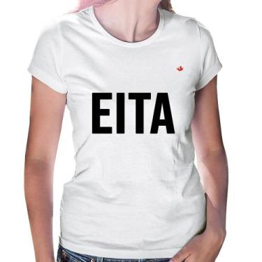 Imagem de Baby Look Eita - Foca na Moda, Branco, GG