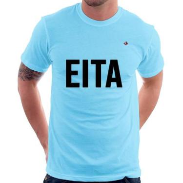 Imagem de Camiseta Eita - Foca na Moda, Azul bebê, P