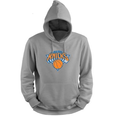 Imagem de Blusa Moletom Capuz Basquete New York Knickss Basketball Nba