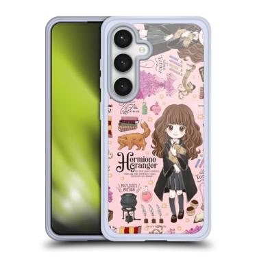Imagem de Head Case Designs Capa de gel macio oficialmente licenciada com estampa Harry Potter Hermione Relíquias da Morte XXXVII compatível com Samsung Galaxy S24 5G