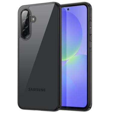 Imagem de JETech Capa para Samsung Galaxy A36 5G, Case Estojo Protetora à Prova de Choque Não Amarela para Telefone, Capinha Parte Traseira do PC Rígida Anti-Riscos (Preto)