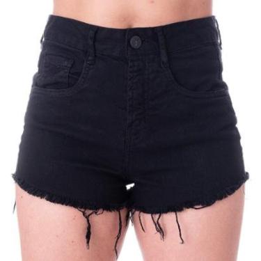 Imagem de SHORTS JEANS FEMININO TEXAS FARM - CONNECTION - SJF006 - PRETO-Feminino