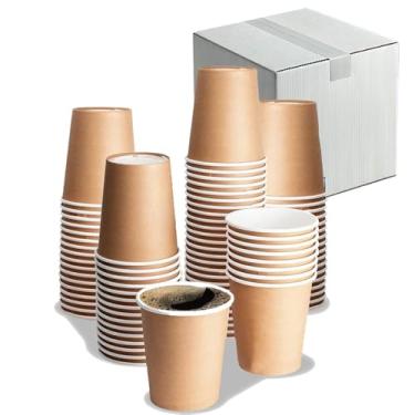 Imagem de Copo Papel 60ml Kraft Descartável Café Biodegradável - 1000un