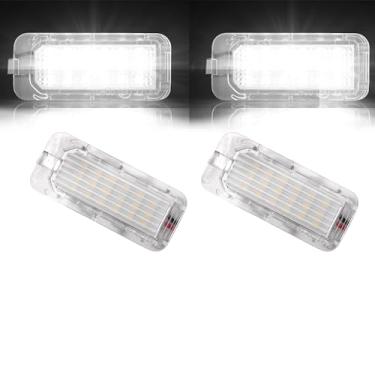 Imagem de Beneges 2 peças de luz LED Xenon branco livre de erros, compatível com Ford Explorer Fiesta Fusion Escape Focus Mondeo Lincoln MKC lâmpada traseira BB5Z-13550-A