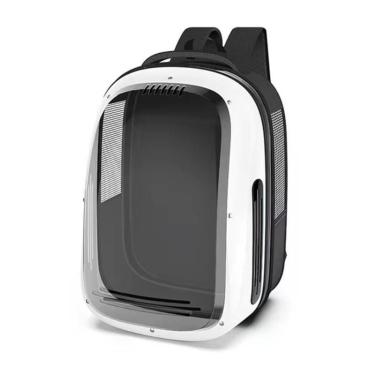 Imagem de Mochila Panorâmica Transporte Pet Avião Luxo - Branco