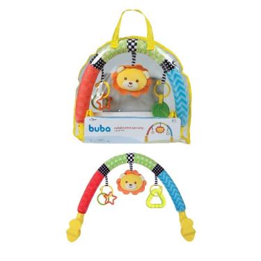 Imagem de Mobile Para Carrinho Com Brinquedos Animal Fun Leãozinho - Hora de Brincar - Buba - 13147