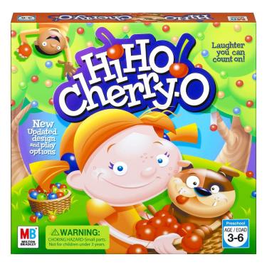 Imagem de Jogo de tabuleiro Hasbro Gaming Hi Ho! Cherry-O Kids de 3 anos ou mais