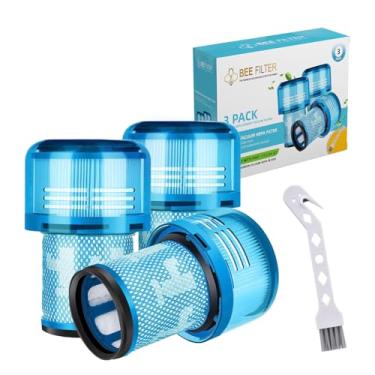 Imagem de Filtro Dyson V12, pacote com 3 filtros de substituição HEPA premium compatíveis com Dyson V12, V12 Detect, V12 Detect Slim, V12 Detect Slim Absolute, Substituição de filtro V12, número de peça 971517
