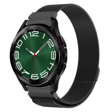 Imagem de Pulseira Com Fecho Imã Em Aço Inoxidável Para Watch6 47Mm - Tech King