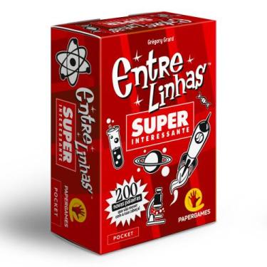 Imagem de Entre Linhas Super Interessante Jogo de Cartas - Papergames