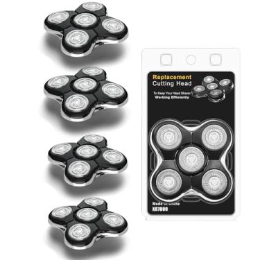 Imagem de COSYONALL Cabeça De Substituição Balder Pro Xr7000 Compatível Com Barbeador Remington Head, Modelos Xr7000/Xr1500/Xr1501 (4 Unidades)