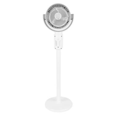 Imagem de Luocute Fã Permanente de 180 Graus Fan de Oscilação Vertical Com Altura Ajustável Remota 5 Velocidades 8h Timer Fãs Silenciosos para o Quarto Com Caixa de Aromaterapia Embutida