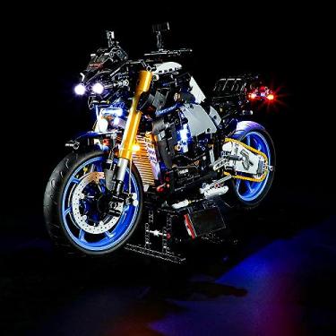 Imagem de GEAMENT LED Light Kit Compatible with Lego Yamaha MT-10 SP - Lighting Set for Technic 42159 (Model Set Not Included)