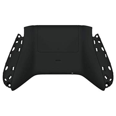 Imagem de eXtremeRate Capa inferior personalizada de toque suave preta com capa de bateria para controle Xbox Series S/X - Controle e trilhos laterais não incluídos