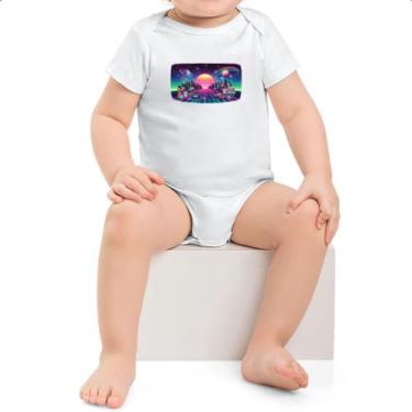 Imagem de Body intantil Nostalgia anos 80 neon - Alearts, M