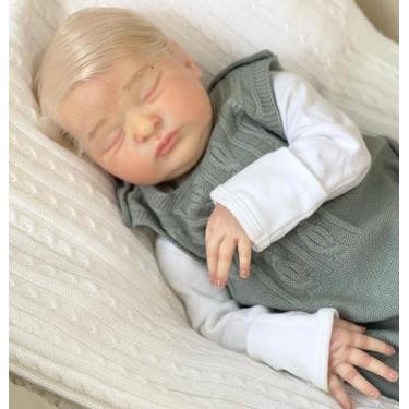 Imagem de Autêntico Bebê Reborn Pronta Entrega com corpo de pano - Ana Dolls